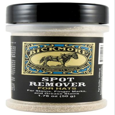 Bickmore Spot Remover for Hats- Cleans and Removes Stains, Grease, Finger Marks and Rings from Felt Cowboy Hats