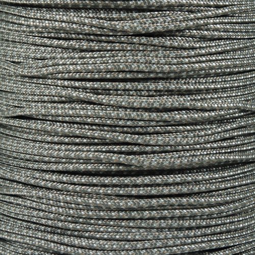Crafting Cord 325 LB Tensile Strength 3 Strand Core Paracord Spools - 250 Foot and 1000 Foot Size Options (ACU Digital Foliage, 250 Feet)