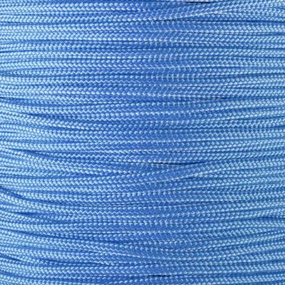 Crafting Cord 325 LB Tensile Strength 3 Strand Core Paracord Spools - 250 Foot and 1000 Foot Size Options (Light Blue, 1000 Feet)