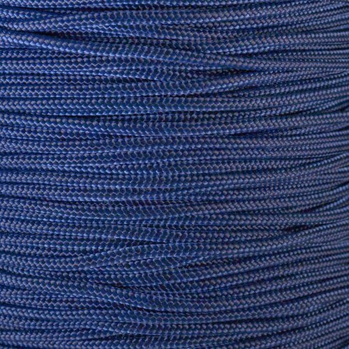 Crafting Cord 325 LB Tensile Strength 3 Strand Core Paracord Spools - 250 Foot and 1000 Foot Size Options (Midnight Blue, 250 Feet)