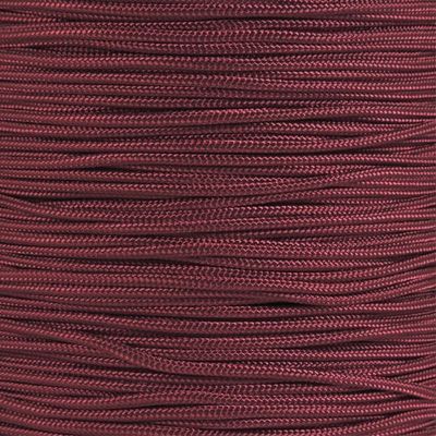 Crafting Cord 325 LB Tensile Strength 3 Strand Core Paracord Spools - 250 Foot and 1000 Foot Size Options (Burgundy, 250 Feet)