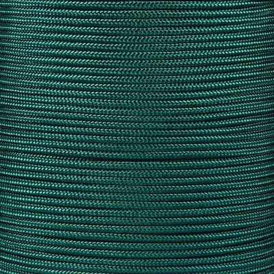 Crafting Cord 325 LB Tensile Strength 3 Strand Core Paracord Spools - 250 Foot and 1000 Foot Size Options (Emerald Green, 1000 Feet)