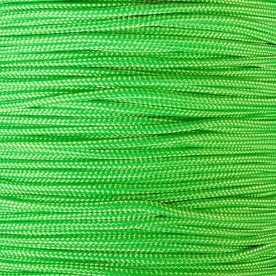 Crafting Cord 325 LB Tensile Strength 3 Strand Core Paracord Spools - 250 Foot and 1000 Foot Size Options (Neon Green, 1000 Feet)