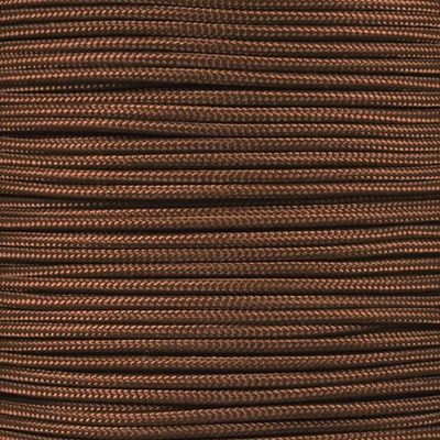 Crafting Cord 325 LB Tensile Strength 3 Strand Core Paracord Spools - 250 Foot and 1000 Foot Size Options (Chocolate Brown, 1000 Feet)