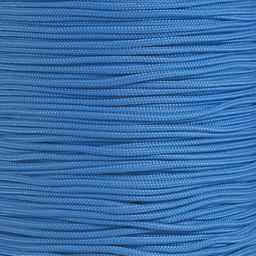 Crafting Cord 325 LB Tensile Strength 3 Strand Core Paracord Spools - 250 Foot and 1000 Foot Size Options (Colonial Blue, 250 Feet)