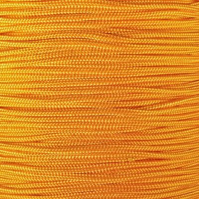 Crafting Cord 325 LB Tensile Strength 3 Strand Core Paracord Spools - 250 Foot and 1000 Foot Size Options (Goldenrod, 1000 Feet)
