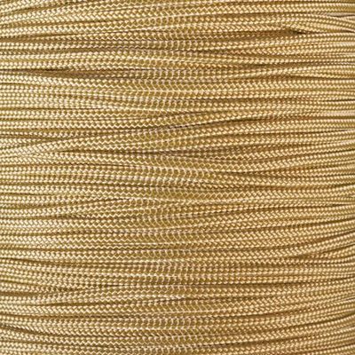 Crafting Cord 325 LB Tensile Strength 3 Strand Core Paracord Spools - 250 Foot and 1000 Foot Size Options (Gold, 250 Feet)