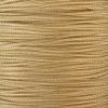 Crafting Cord 325 LB Tensile Strength 3 Strand Core Paracord Spools - 250 Foot and 1000 Foot Size Options (Gold, 250 Feet) view 1
