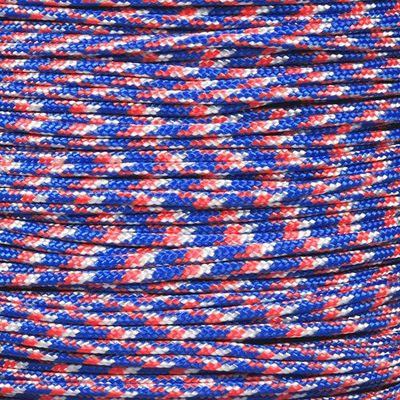 Crafting Cord 325 LB Tensile Strength 3 Strand Core Paracord Spools - 250 Foot and 1000 Foot Size Options (USA Camo, 1000 Feet)
