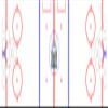 PARTYPONG 8-Foot Beer Pong Table w/Cup Holes - Hockey Rink Graphic view 3