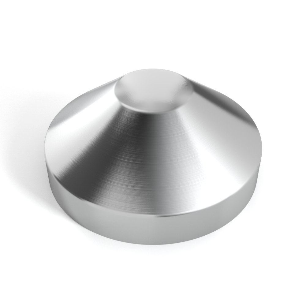 Willy's Marine Hardware Aluminum Half-Cone Metal Piling Cap (9.5")