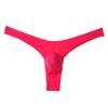 Jaxu Men's Nearly-naked Fit Modal Underwear Minimal Coverage T-back Pink L view 1