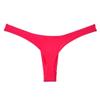 Jaxu Men's Nearly-naked Fit Modal Underwear Minimal Coverage T-back Pink L view 2