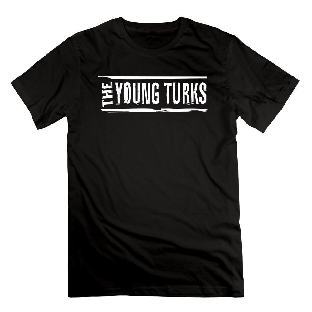 Abbas Man The Young Turks Logo T-shirt XS Black