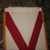 Alabama State Embroidered Cotton Flag 3'x5' with Gold Fringe Sleeve view 2