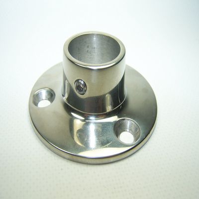 280921 Sea-Dog Line Stainless Steel 90 Low Round 1" Rail Base Fitting SURPLUS 132-60 C2 17C M