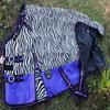 80" 1000D Turnout Horse Heavy Winter Waterproof Blanket Purple 6134G view 4