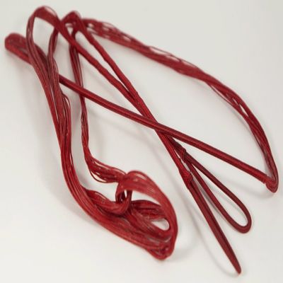 Red B50 Dacron Replacement Recurve Bowstring - Actual String Length - 12 Strand Bow String (68 INCH Length)