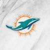 Northwest NFL Miami Dolphins Adult Unisex Silk Touch Bathrobe, Large/X-Large, White, Officially Licensed Loungewear, Soft Plush Polyester view 4