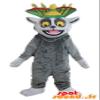 SpotSound Pet Grey and White Lemur Cartoon Madagascar view 1