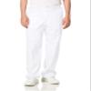 WonderWink Men's Cargo Pant, White, Small view 1