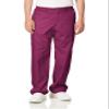 WonderWink Men's Cargo Pant, Wine, Medium Short view 1