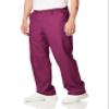 WonderWink Men's Cargo Pant, Wine, Medium Short view 2