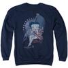 Crewneck Sweatshirt: Betty Boop- Patrioic Icon Size XXL view 2
