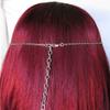 Moon Maiden Jewelry Silver Elven Lily Circlet w/Ruby Red Stone view 4