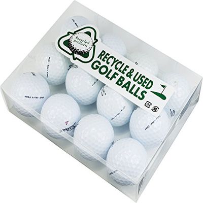 Light B-45 Golf Balls, Used 12 Pieces