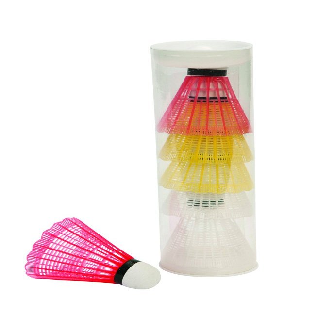 NO LABEL - Badminton shuttles Plastic 6 Pieces
