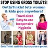 Gotta Tinkle! Portable Reusable Female Urination Device (Teal & Teal) view 4
