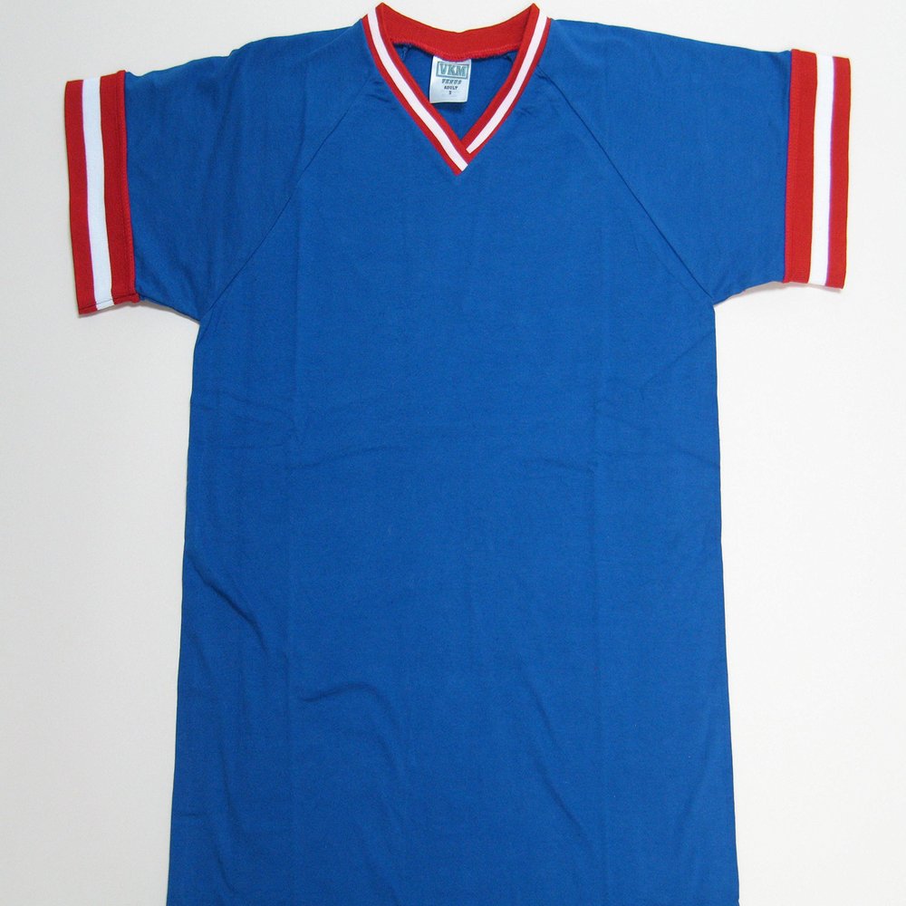 Baseball Jersey - Youth Sizes - Style Y113 (Royal/S/W/S, Medium)