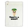 TOOLOUD Thats A Wrap Cute Wrap Micro Terry Gromet Golf Towel 16" x 25" view 1
