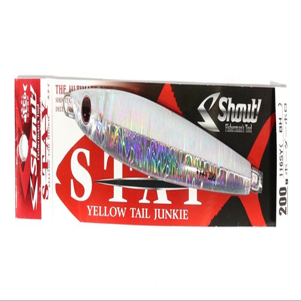 shaut! Metal Jig Stay 7.1 oz (200 g) Border Holo #42(BH) 116SY Lure