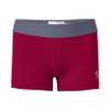 Soffe Dri Girls Compression Short, Cardinal/Gun Metal, X-Small view 1