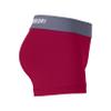 Soffe Dri Girls Compression Short, Cardinal/Gun Metal, X-Small view 2