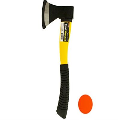 Steel Hatchet with Contoured Plastic Handle - Pack of 12