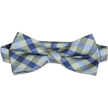 Matching Tie Guy 5446 BT 10-13 Plus Years Bowtie - Blue & Green Plaid