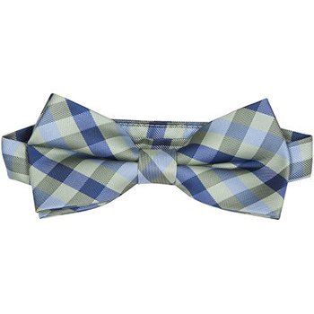 Matching Tie Guy 5446 BT 10-13 Plus Years Bowtie - Blue & Green Plaid
