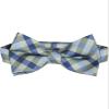 Matching Tie Guy 5446 BT 10-13 Plus Years Bowtie - Blue & Green Plaid view 1