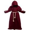 GOLDSTITCH Friar Medieval Hooded Monk Renaissance Priest Robe Costume Cosplay view 1