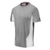 Mizuno Youth Elite Crew Top, Grey/White, Small view 1