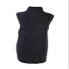 Alfani Women's Eyelash Knit Long Sweater Vest (L, Deep Black) view 2