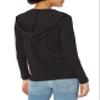 Ahh By Rhonda Shear Women's Hooded Sweater Wrap, Black, X-Large view 2