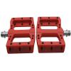 CarbonCycles Exotic Thermoplastic Flat BMX MTB Pedals, 6 Colors 350 g/Pair Replaceable Pins view 1