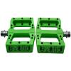 CarbonCycles Exotic Thermoplastic Flat BMX MTB Pedals, 6 Colors 350 g/Pair Replaceable Pins view 1