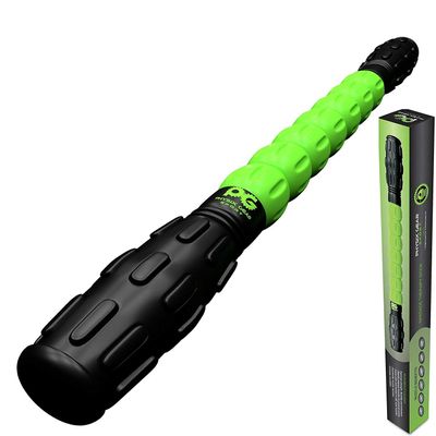 Physix Gear Roller Stick - Muscle Roller Massage Stick for Legs, The Stick Massage Roller for Deep Tissue Massaging Stick for Athletes, Physical Therapy Muscle Roller, Recovery Stick Roller, Green