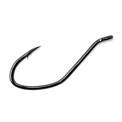 Gamakatsu 225315 Big River Bait Hook (6 Pack), Size 5/0, Red