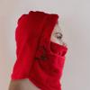 Fleece Windproof Ski Face Mask Balaclavas Hood by Super Z Outlet (Red),One Size view 3